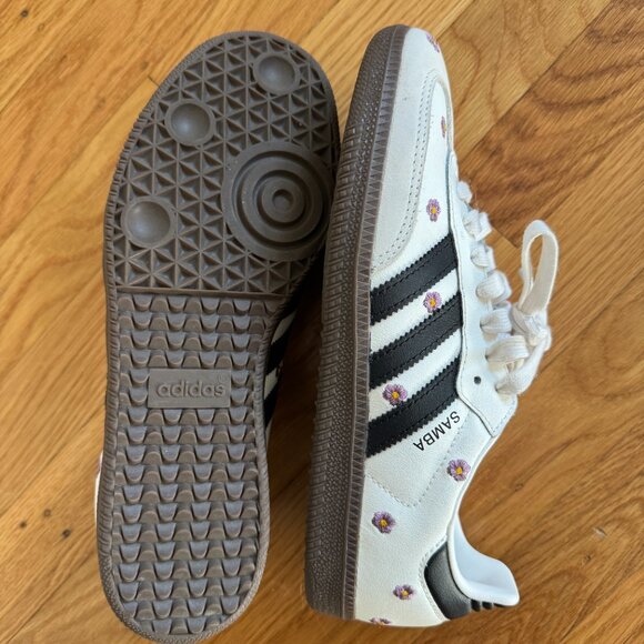 Adidas Samba Light Purple Floral Size: 7.5 - Picture 3 of 6